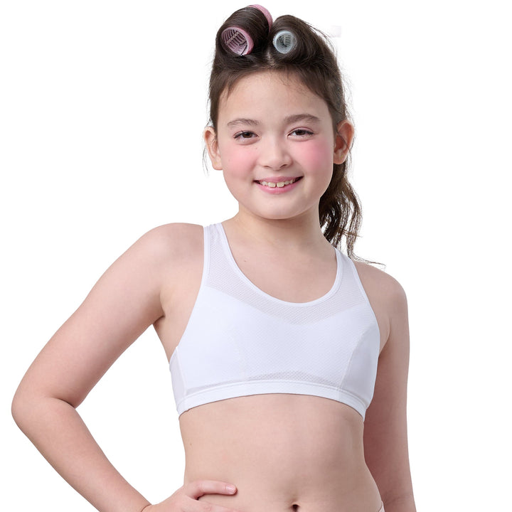 Wacoal Bloom Bra Step 2 ชุดชั้นในเด็ก เสื้อกล้ามครึ่งตัว รุ่น WH6L27 Wacoal