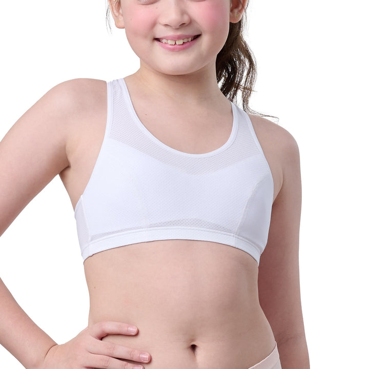 Wacoal Bloom Bra Step 2 ชุดชั้นในเด็ก เสื้อกล้ามครึ่งตัว รุ่น WH6L27 Wacoal