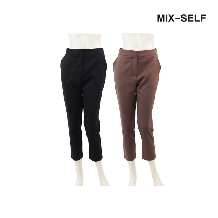 MIX-SELF SLIM PANT รุ่น FP4497 Mix Self