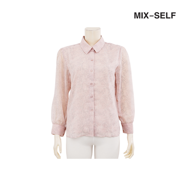 MIX-SELF LONG SLEEVE SHIRT รุ่น FB3397 Mix Self