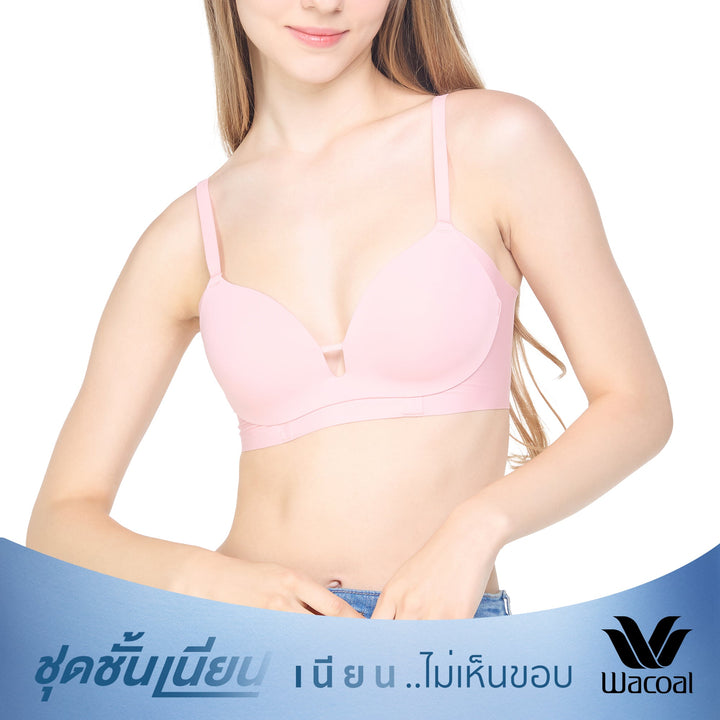 Wacoal Smart Size Wireless Bra บราไร้โครง รุ่น WB3Y37 Wacoal