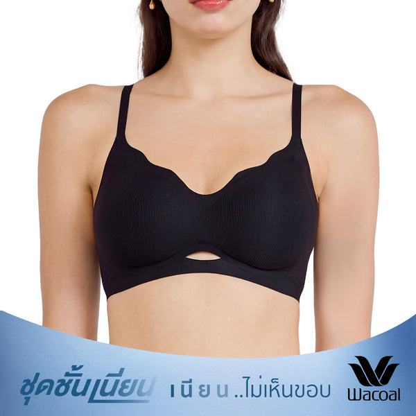 Wacoal Mood Smooth Bra ชุดชั้นในวัยรุ่น บราไร้ตะเข็บ รุ่น MM1Y03 Wacoal