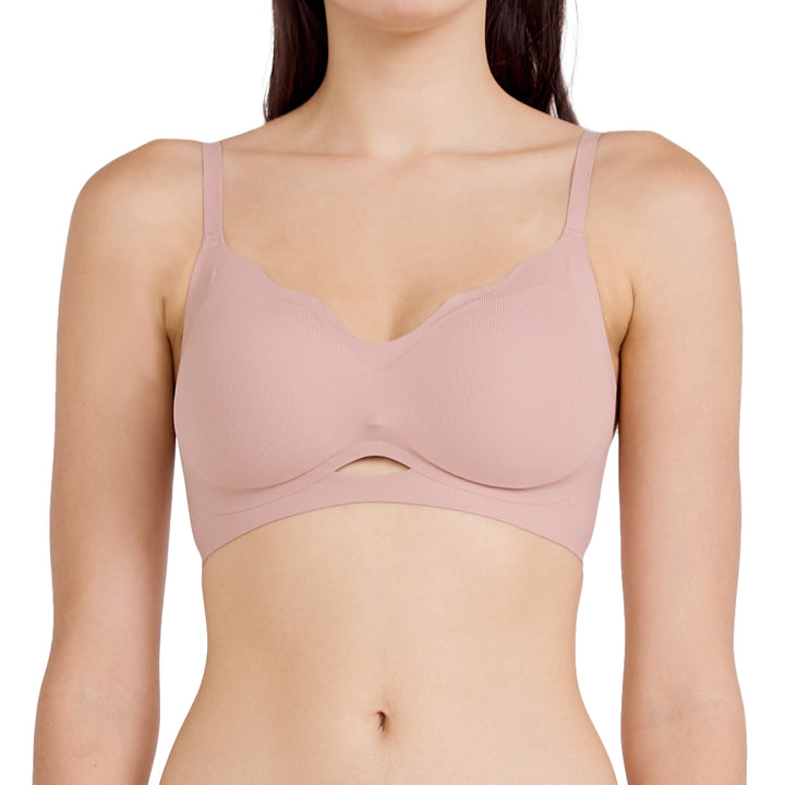 Wacoal Mood Smooth Bra ชุดชั้นในวัยรุ่น บราไร้ตะเข็บ รุ่น MM1Y03 Wacoal