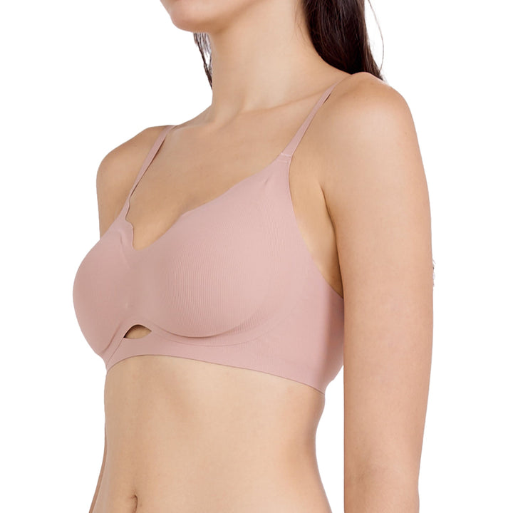 Wacoal Mood Smooth Bra ชุดชั้นในวัยรุ่น บราไร้ตะเข็บ รุ่น MM1Y03 Wacoal