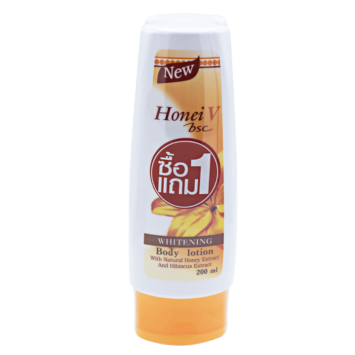HONEI V BSC  WHITENING BODY LOTION DOUBLE PACK โลชั่นบำรุงผิวกาย ผิวกระจ่างใส เนียนนุ่ม น่าสัมผัส ICCSHOPPING
