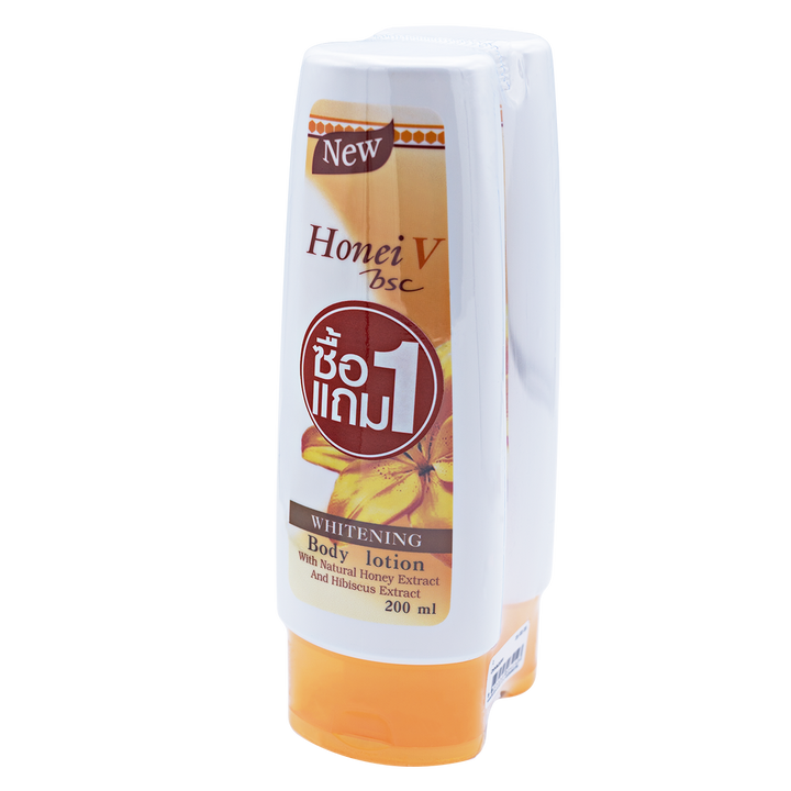 HONEI V BSC  WHITENING BODY LOTION DOUBLE PACK โลชั่นบำรุงผิวกาย ผิวกระจ่างใส เนียนนุ่ม น่าสัมผัส ICCSHOPPING