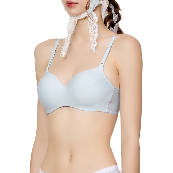 Wacoal Mood Summer Smoothie ชุดชั้นใน พิมพ์ลาย รุ่น MM1F20/MUMF20 สีฟ้า (LS) Wacoal