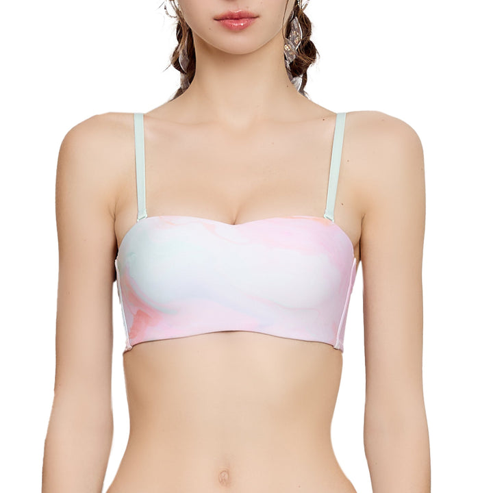Wacoal Mood Summer Smoothie ชุดชั้นใน บราเกาะอกมีโครง รุ่น MM1H46/MUMH46 สีฟ้าอมเขียวอ่อน (LT) Wacoal