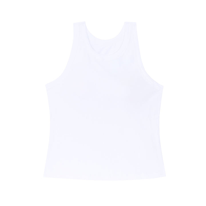 Wacoal Lingerie เสื้อแขนกุดเสริมบรา ผ้าร่อง (Rib) รุ่น WH4A06 Wacoal
