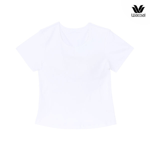 Wacoal Lingerie เสื้อแขนสั้นเสริมบรา รุ่น WH4A07 Wacoal