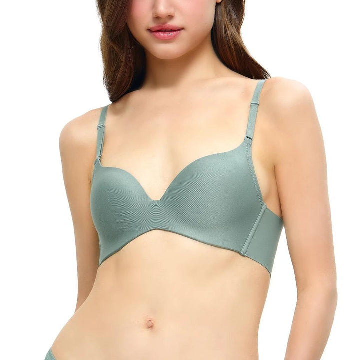 Wacoal Mood Travel Bra ชุดชั้นในวัยรุ่น บราม้วนได้ ไร้โครง รุ่น MM1E70