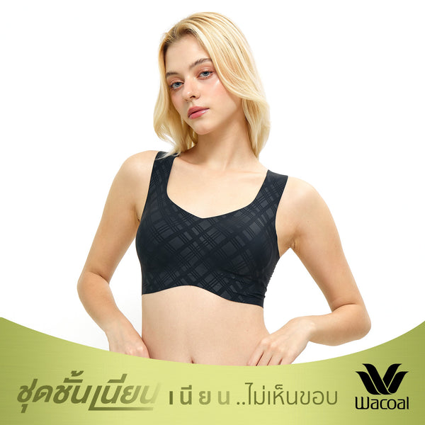 Wacoal Lingerie บราสวมหัวคอวี รุ่น WH9E14 Wacoal