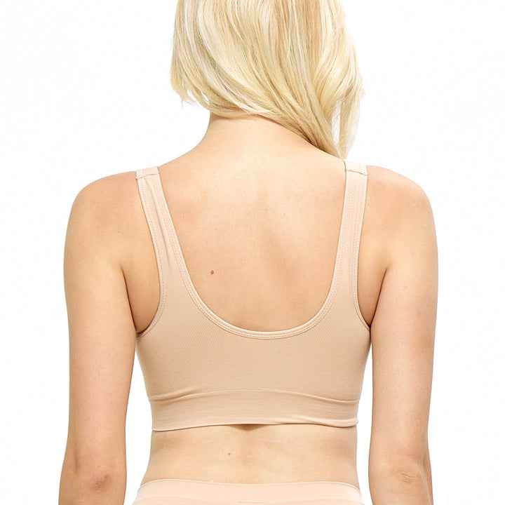 WACOAL SEAMLESS BRA บราตะขอหน้า ถอดก็ง่าย ใส่ก็ง่าย รุ่น WH9C46 Wacoal