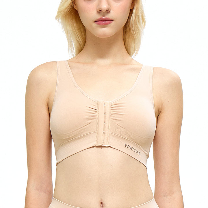 WACOAL SEAMLESS BRA บราตะขอหน้า ถอดก็ง่าย ใส่ก็ง่าย รุ่น WH9C46 Wacoal