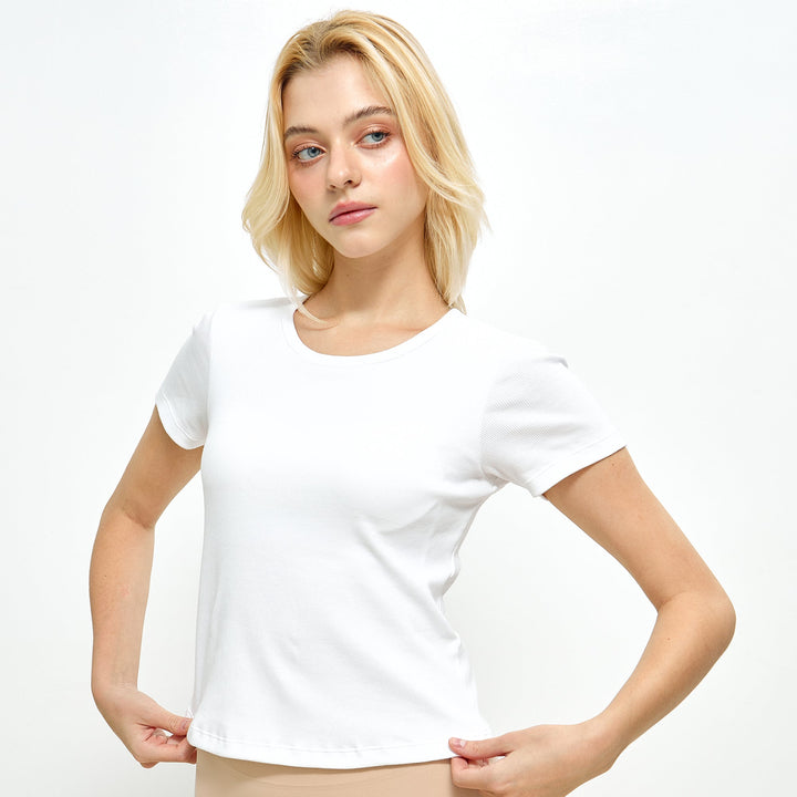 Wacoal เสื้อยืดเสริมบรา Bra Top รุ่น WH4A07 Wacoal