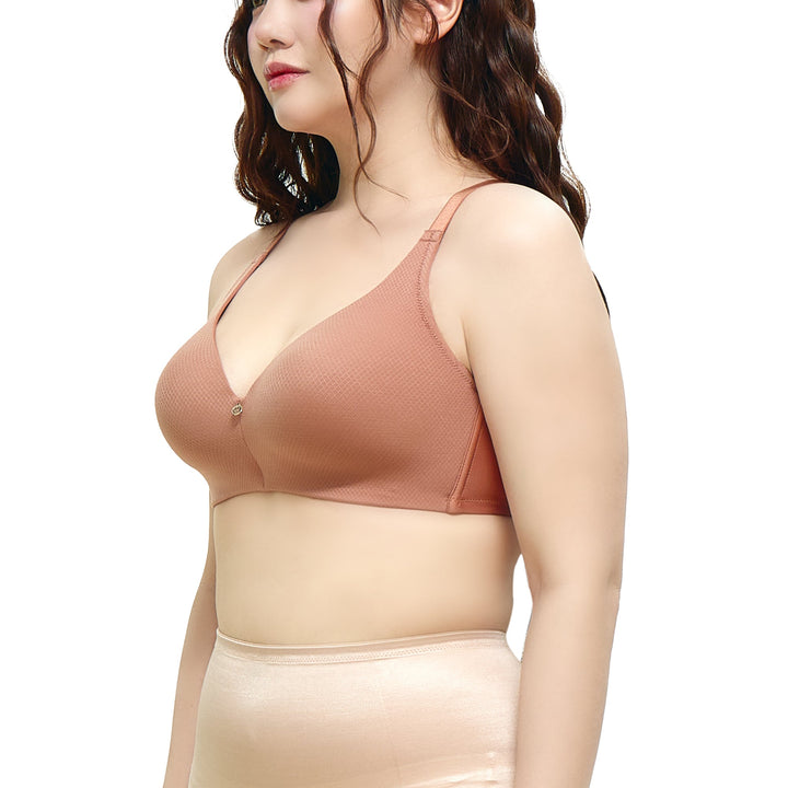 Wacoal Curve Diva บราไร้โครงเก็บกระชับ สาวคัพใหญ่ รุ่น WB7549 Wacoal