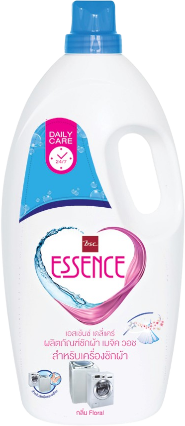 ESSENCE ผลิตภัณฑ์ซักผ้าเอสเซ้นซ์ สำหรับเครื่องซักผ้า 1800 มล. (1 ลัง บรรจุ 6 ขวด) ESSENCE