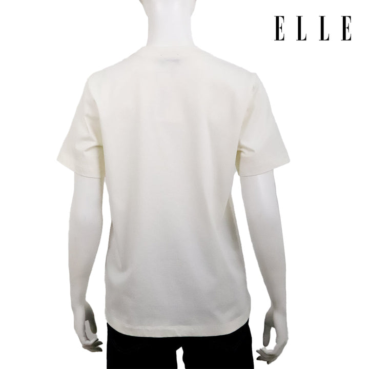 ELLE เสื้อยืด T-SHIRT ผ้า COTTON แขนสั้น ทรง BASIC สกรีนลายกราฟฟิค ELLE LIMITED EDITION COLLECTION ELLE 80 YEARS รุ่น W3K718 Elle
