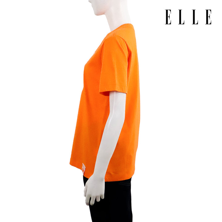 ELLE เสื้อยืด T-SHIRT ผ้า COTTON แขนสั้น ทรง BASIC สกรีนลายกราฟฟิค ELLE LIMITED EDITION COLLECTION ELLE 80 YEARS รุ่น W3K720 ELLE