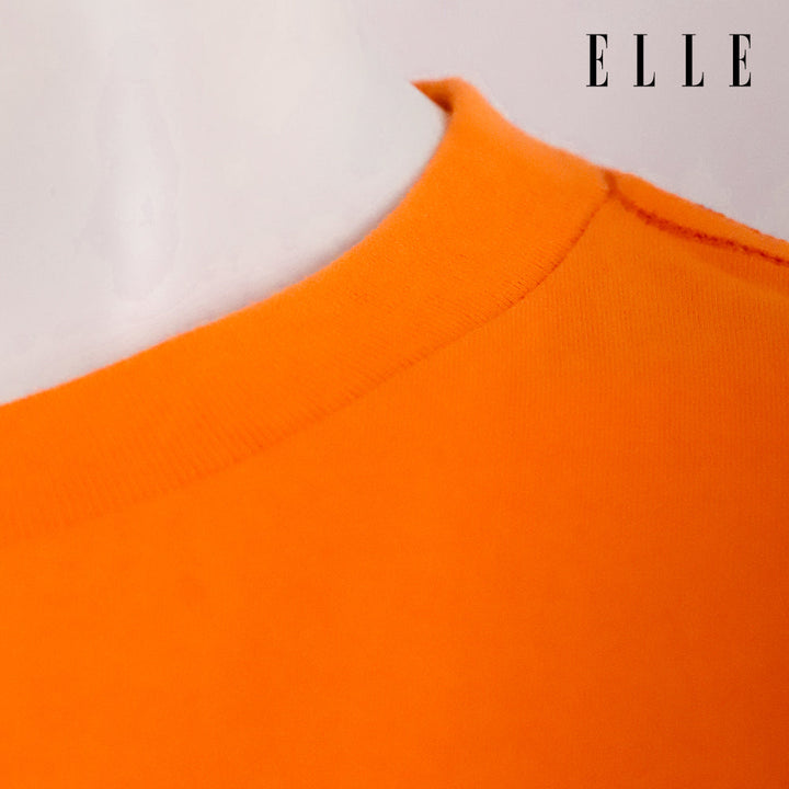 ELLE เสื้อยืด T-SHIRT ผ้า COTTON แขนสั้น ทรง BASIC สกรีนลายกราฟฟิค ELLE LIMITED EDITION COLLECTION ELLE 80 YEARS รุ่น W3K720 ELLE