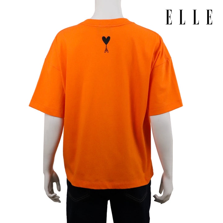 ELLE เสื้อยืด T-SHIRT ผ้า COTTON แขนสั้น ทรง CROP สกรีนลายกราฟฟิค ELLE LIMITED EDITION COLLECTION ELLE 80 YEARS รุ่น W3K723 ELLE