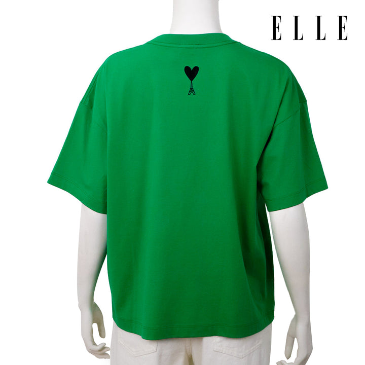 ELLE เสื้อยืด T-SHIRT ผ้า COTTON แขนสั้น ทรง CROP สกรีนลายกราฟฟิค ELLE LIMITED EDITION COLLECTION ELLE 80 YEARS รุ่น W3K723 ELLE