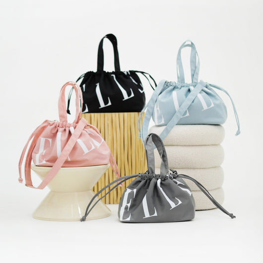 ELLE POUCHY กระเป๋าสะพาย ผ้าไนลอน มีให้เลือก 4 สี  รุ่น EWG004525 Elle
