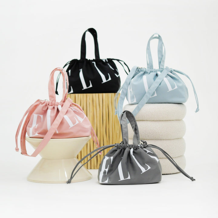 ELLE POUCHY กระเป๋าสะพาย ผ้าไนลอน มีให้เลือก 4 สี  รุ่น EWG004525 Elle