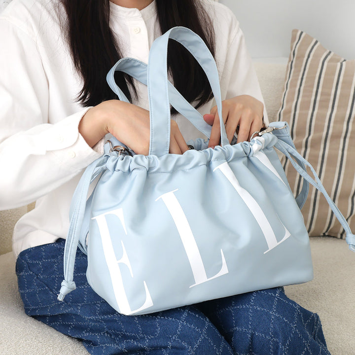 ELLE POUCHY กระเป๋าสะพาย ผ้าไนลอน มีให้เลือก 4 สี  รุ่น EWG004525 Elle