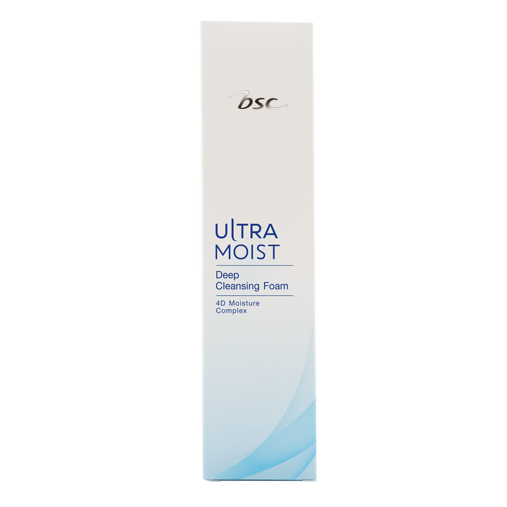 BSC ULTRA MOIST DEEP CLEANSING FOAM บีเอสซี อัลตร้า มอยส์ ดีป คลีนซิ่ง โฟม BSC Cosmetology