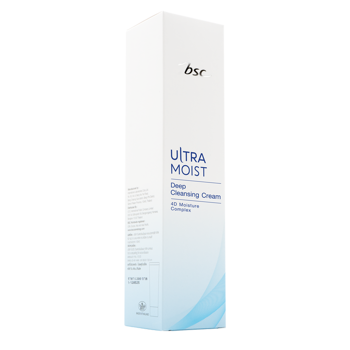 BSC ULTRA MOIST DEEP CLEANSING CREAM บีเอสซี อัลตร้า มอยส์ ดีป คลีนซิ่ง ครีม BSC Cosmetology