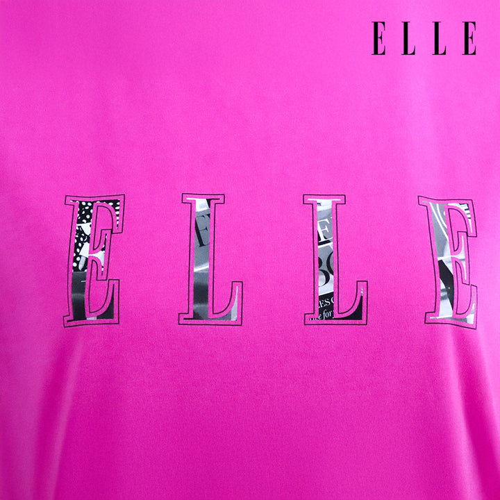 ELLE เสื้อยืด T-SHIRT ผ้า COTTON แขนสั้น ทรง BASIC สกรีนลายกราฟฟิค ELLE LIMITED EDITION COLLECTION ELLE 80 YEARS รุ่น W3K721 ELLE