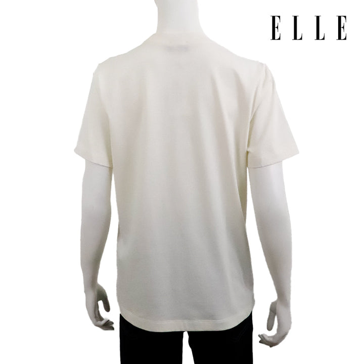 ELLE เสื้อยืด T-SHIRT ผ้า COTTON แขนสั้น ทรง BASIC สกรีนลายกราฟฟิค ELLE LIMITED EDITION COLLECTION ELLE 80 YEARS รุ่น W3K721 ELLE