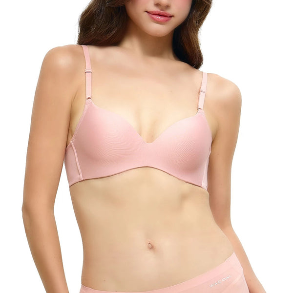Wacoal Mood Travel Bra ชุดชั้นในวัยรุ่น บราม้วนได้ ไร้โครง รุ่น MM1243 Wacoal