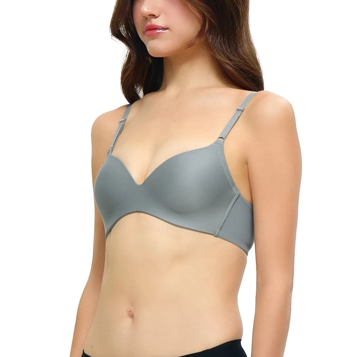 Wacoal Mood Travel Bra ชุดชั้นในวัยรุ่น บราม้วนได้ ไร้โครง รุ่น MM1243 Wacoal