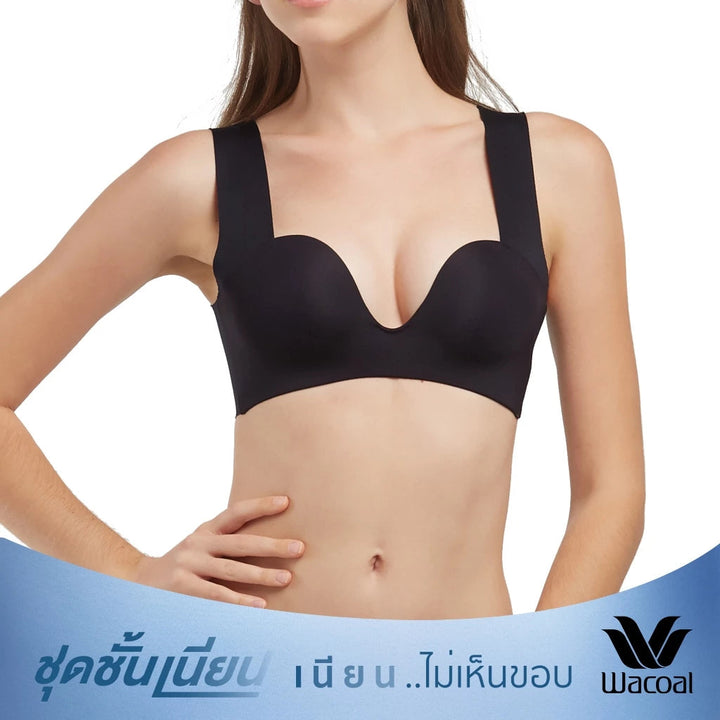 Wacoal Smart Size Bra บราไร้โครง ดันทรง รุ่น WB3Y27 Wacoal
