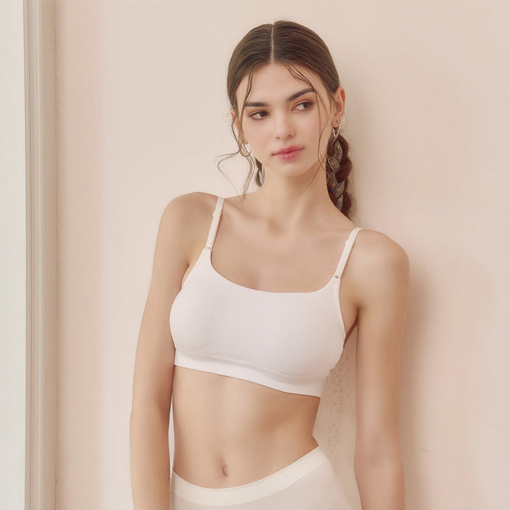 Wacoal Mood Comfy Bra ชุดชั้นในวัยรุ่น บราไร้โครง รุ่น MM1Y13 Wacoal