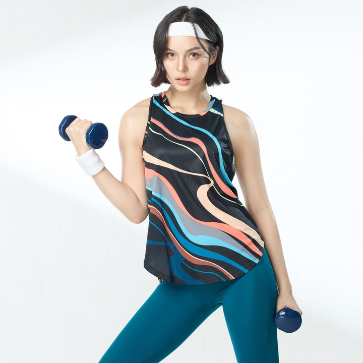 Wacoal Motion Wear เสื้อสำหรับออกกำลังกาย Outer รุ่น WR4105 Wacoal