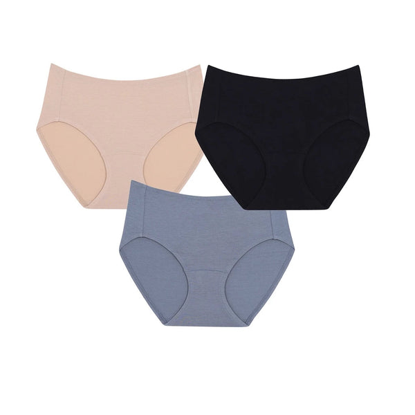 Wacoal Panty Half Bamboo กางเกงในเยื่อไผ่ ครึ่งตัว 1 Pack 3 pcs รุ่น WU8113/WU8313 Wacoal