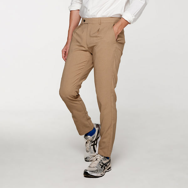 era-won กางเกง รุ่น Luxury details V3 ทรง Skinny Crop สี Beige 