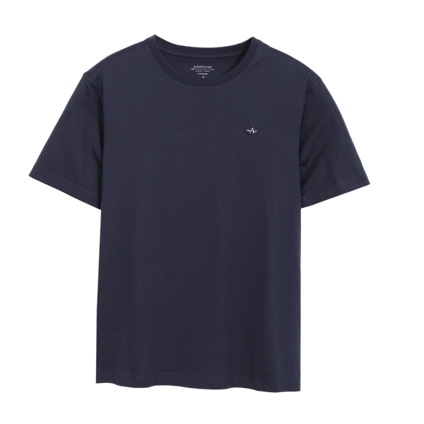 ARROW Aero Cot Tee เสื้อยืด คอกลม สีกรมท่า MTHO862-NV 