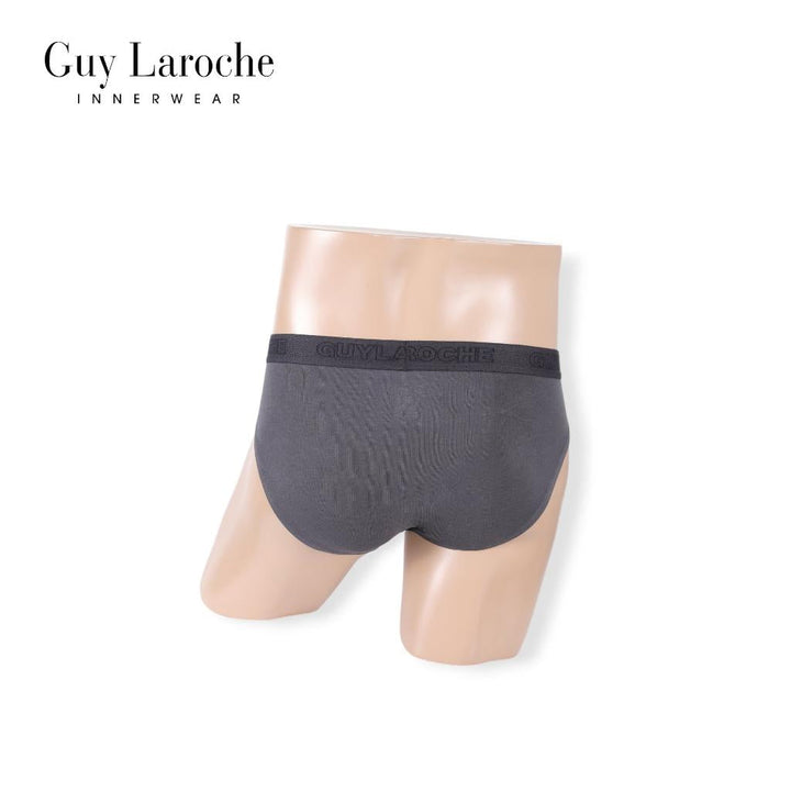 (NEW) Guy Laroche กางเกงในชาย สัมผัสนุ่ม กระชับ สวมใส่สบาย แพ็ค 2 ตัว สีเทา รุ่น JUS4501R5GY ICCSHOPPING