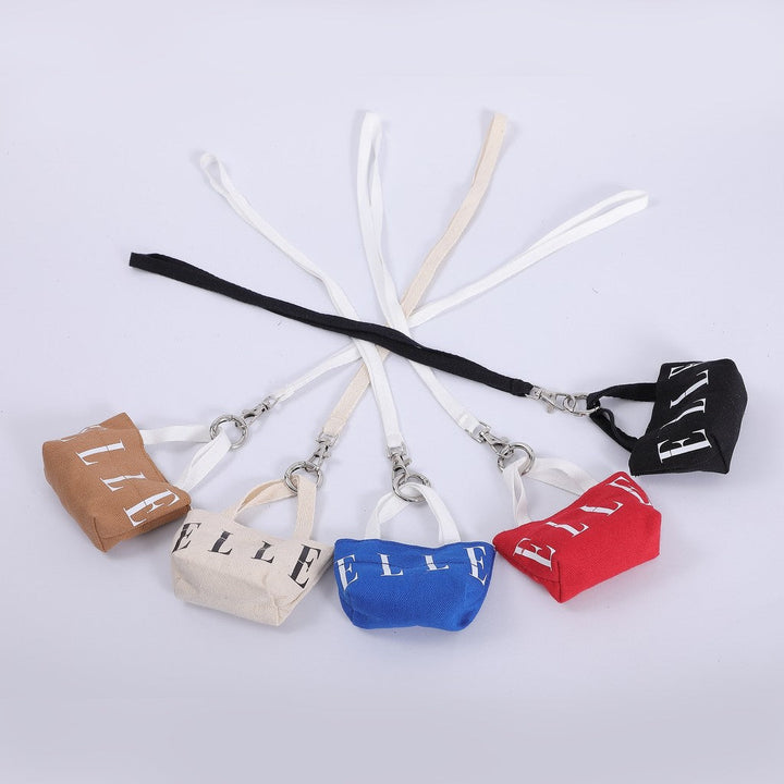 ELLE MICRO BAG กระเป๋าคล้องคอ ผ้าแคนวาส มีให้เลือก 5 สี รุ่น EWG110425 ICCSHOPPING