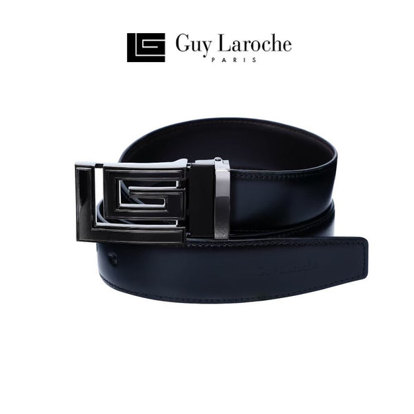 GUY LAROCHE Gift Set เข็มขัดหนัง รุ่น BB58021W2BL- สีดำ