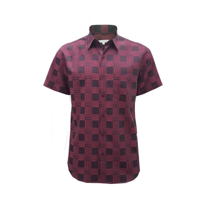 Guy Laroche เสื้อเชิ้ตลำลองแขนสั้น ทรง SLIM FIT รุ่น BAC9203S4 ICCSHOPPING
