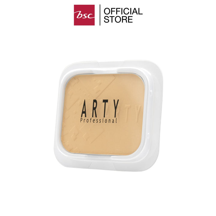 [ ตลับจริง แถม รีฟิล ] ARTY AURA POWDER CAKE SPF 25 PA++ 11 กรัม แป้งผสมรองพื้น อันเป็นที่สุดแห่งแสงและสี เนื้อละเอียด 