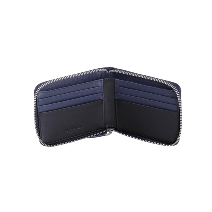 Guy Laroche กระเป๋าสตางค์พับสั้น ซิปรอบ รุ่น MGW0652ZW5 - สีกรมท่า Guy Laroche