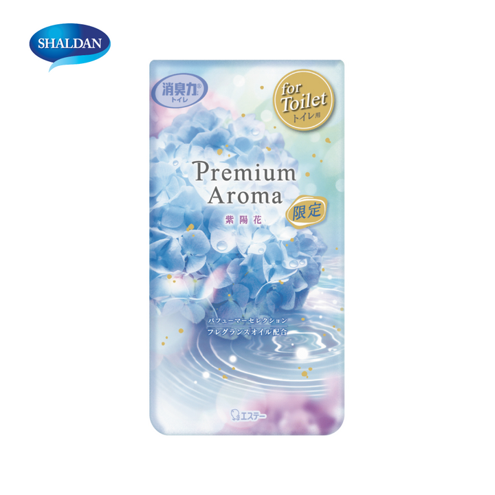 SHALDAN โชชูริกิ พรีเมี่ยมอโรม่า น้ำหอมปรับอากาศสำหรับห้องน้ำ กลิ่น ไฮเดรนเยีย ขนาด  400 มล. ICCSHOPPING