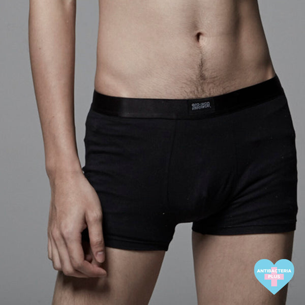 era-won กางเกงในไข่สะอาด Zinc Plus Anti-bac Underwear trunks สี Black 