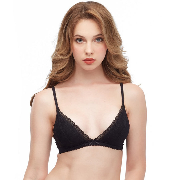 BSC Lingerie ชุดชั้นในลูกไม้เซ๊กซี่ รูปแบบ Sexy Bra Non wine Form lining บราไม่มีโครง - BB3320 BSC Lingerie